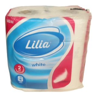 Туалетная бумага Лилия Белая 2сл 4рул